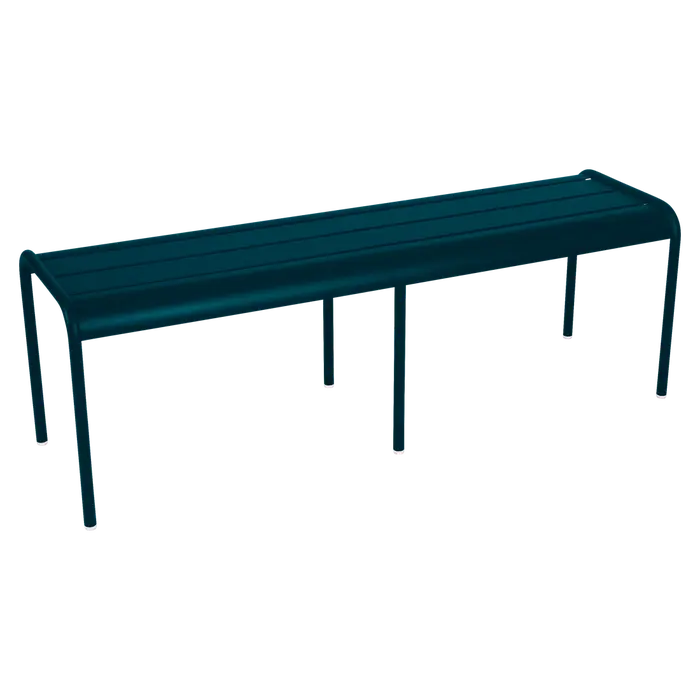 Fermob – Luxembourg – 3/4 - Banc 145 Cm - (-20%) - Coloris Bleu Acapulco