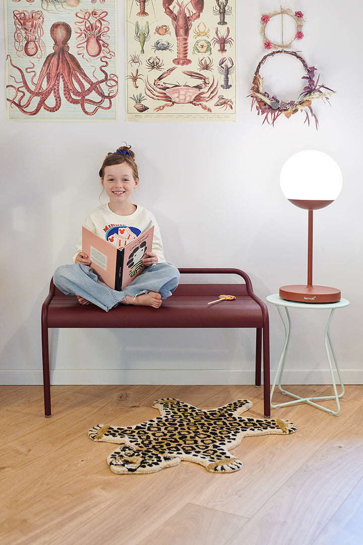 Fermob - Luxembourg - Banc compact - Cerise Noire (En stock)