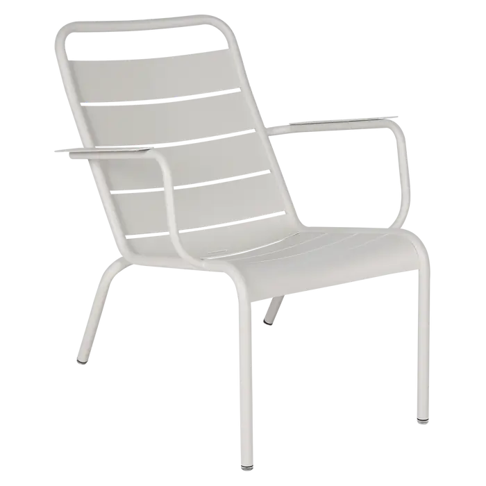 Fermob - Luxembourg - Fauteuil bas - Gris Argile (En stock)