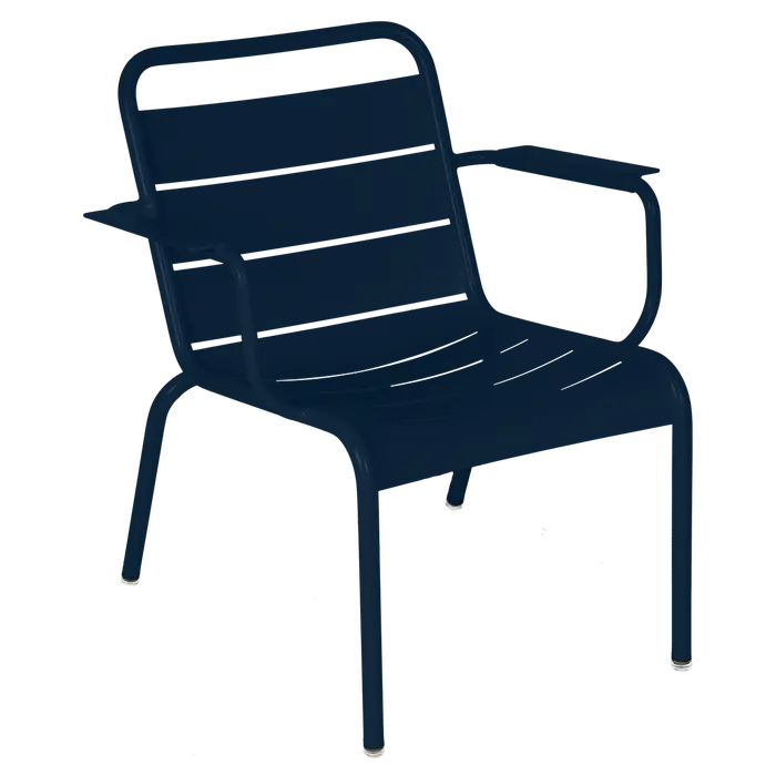 Fermob - Luxembourg - Fauteuil Lounge - Bleu Abysse (En stock)