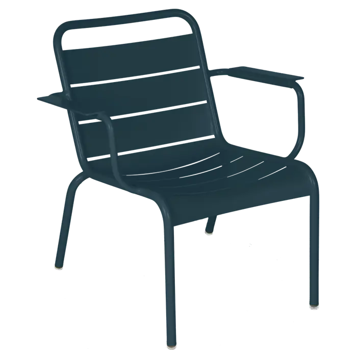 Fermob - Luxembourg - Fauteuil Lounge - Bleu Acapulco (En stock)
