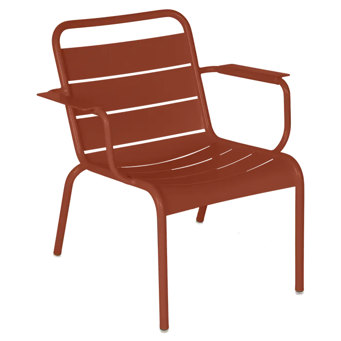 Fermob - Luxembourg - Fauteuil Lounge - Ocre Rouge (En stock)