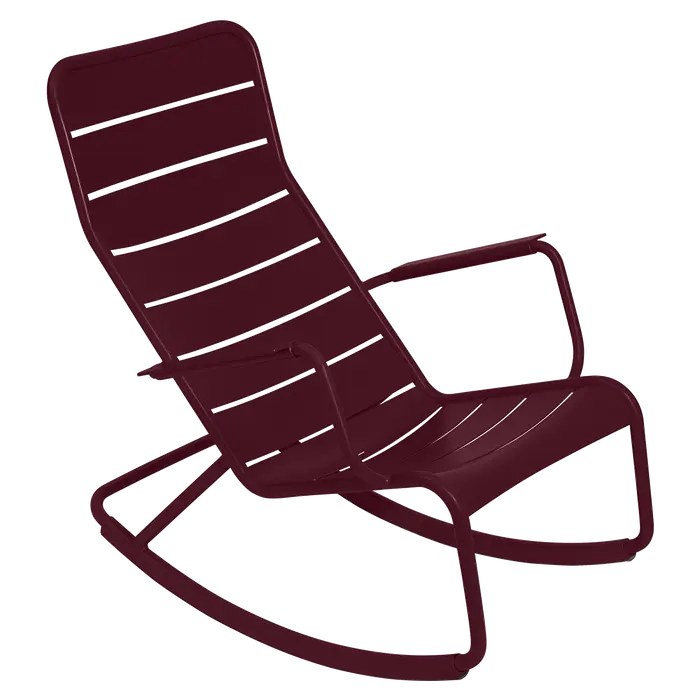 Fermob - Luxembourg - Rocking Chair - Cerise Noire - En Stock
