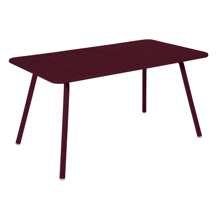 Fermob - Luxembourg - Table - 143 x 80 x H74 - Cerise Noire (En stock)