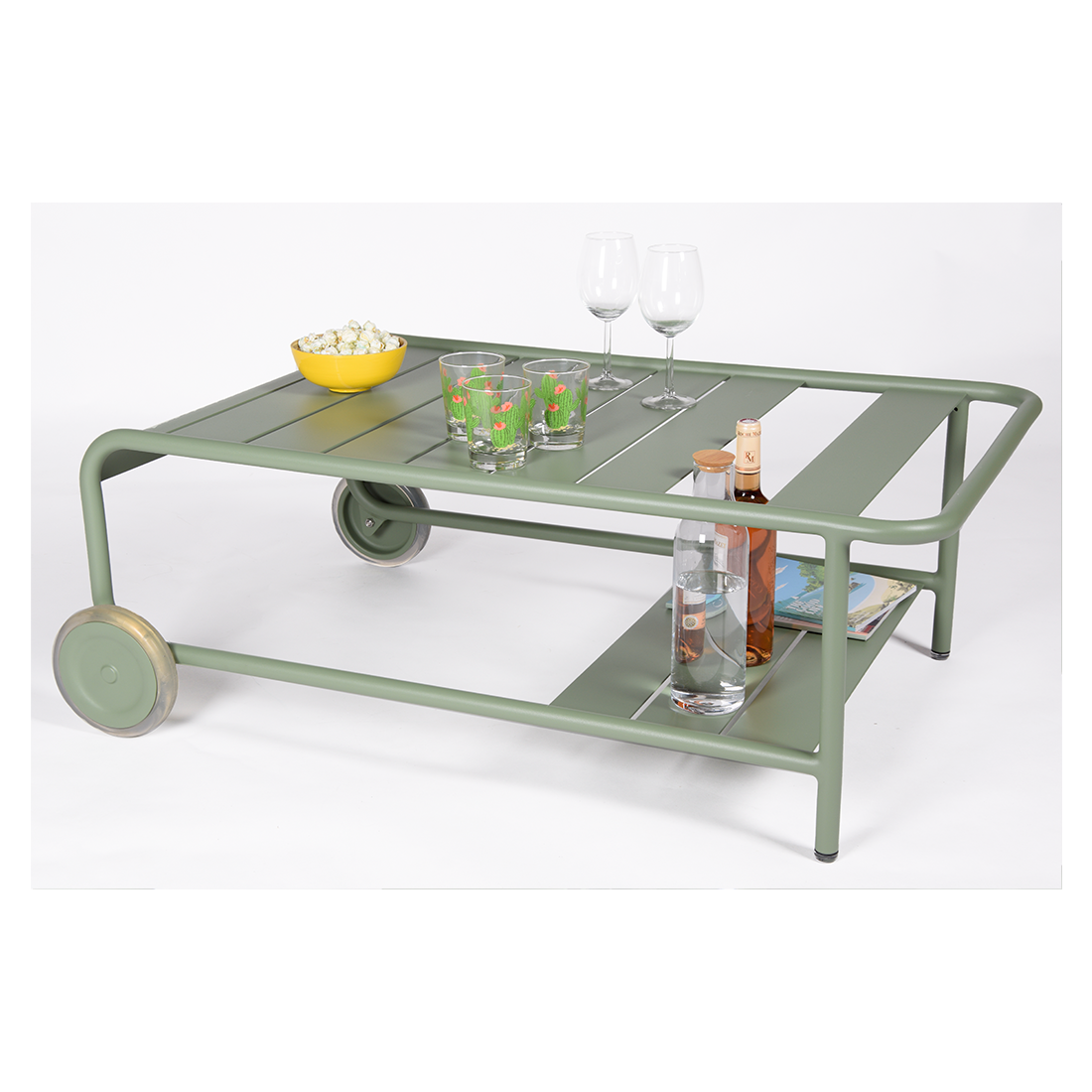 Fermob - Luxembourg - Table Basse à roulettes - 25 Coloris