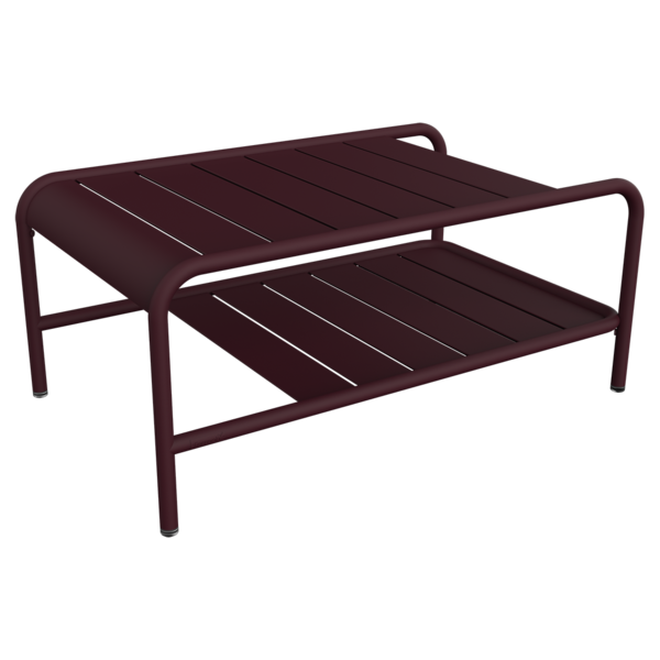 Fermob - Luxembourg - Table basse - 90 x 55 - Cerise noire (En stock)