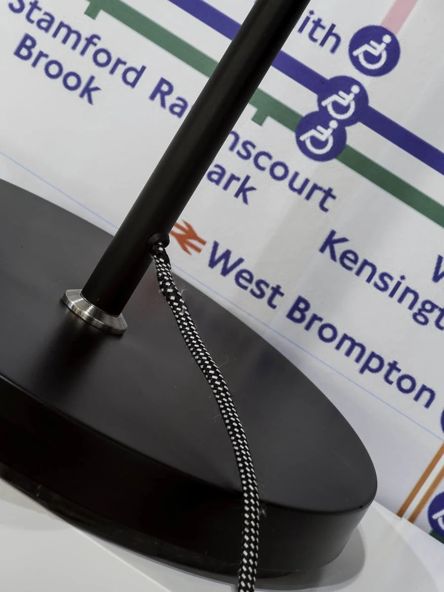 It's About Romi - Lampe sur Pied "London" - Noire - H.150