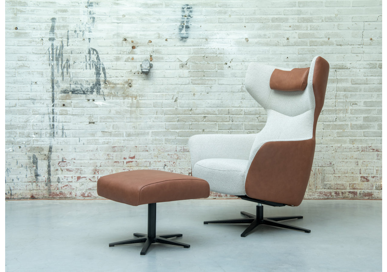 Moome - Fauteuil Marius - fonctions manuelles - Prix en tissus catégorie 2