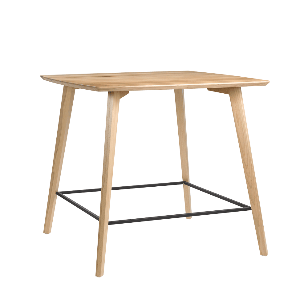 Mobitec - Table Moods - Hauteur 110 Cm - Bois massif (Chêne, Hêtre ou Noyer)