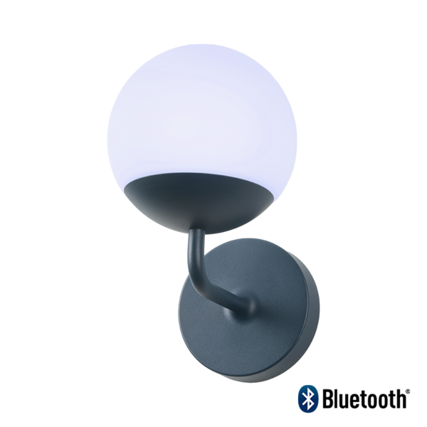 Fermob - Applique Mooon! Applique fillaire LED Connectable Bluetooth - Bleu Acapulco