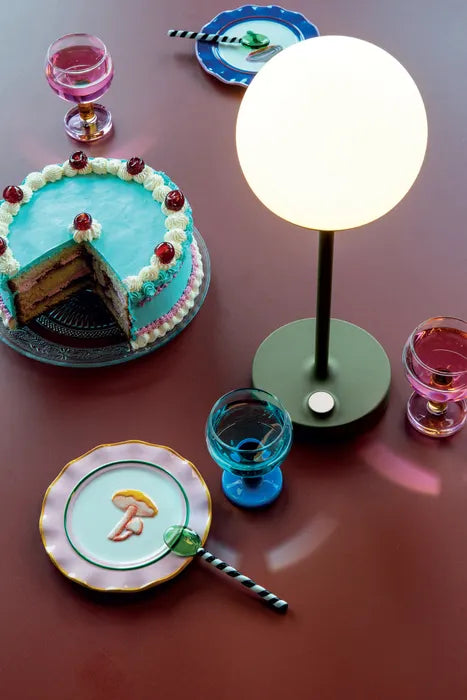 Fermob - INDOOR - Lampe MOOON! MAX - H41 - Cactus - Diffuseur en Verre