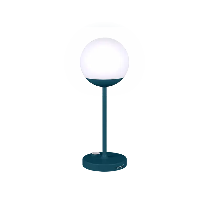 Fermob - Lampe MOOON! - H41 - Bleu Acapulco
