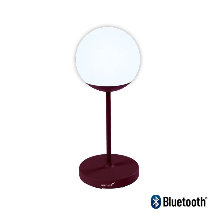 Fermob - Lampe MOOON! - Hauteur 63 Cm - Cerise Noire