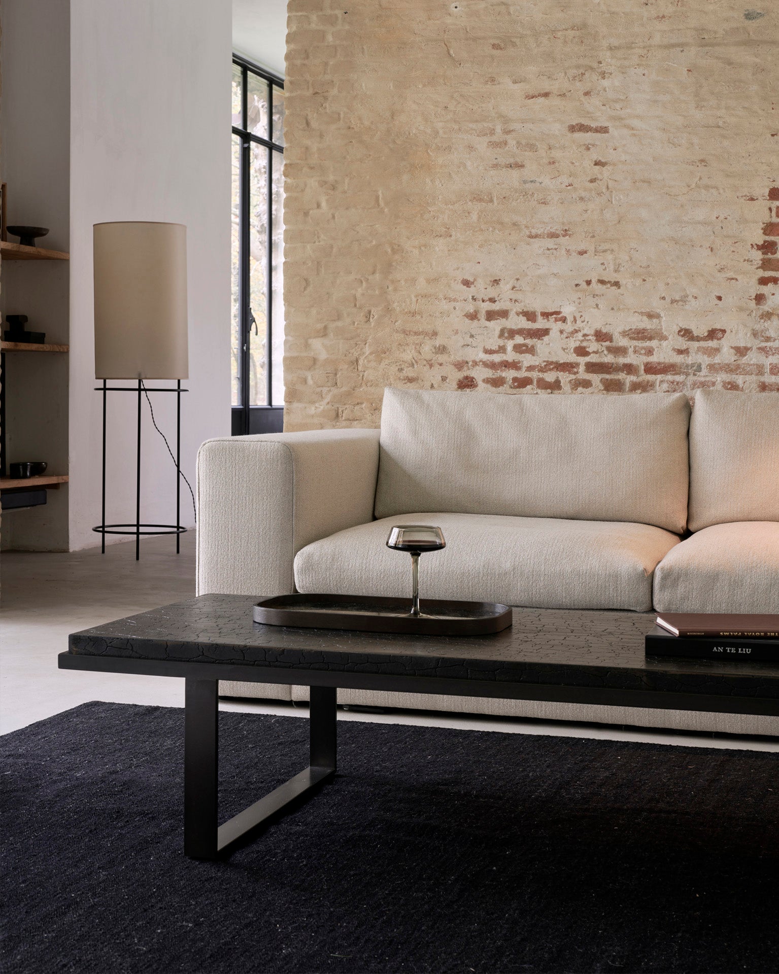 Ethnicraft - Canapé Mellow - Tissus Off White -200 X 103 X 63 - 2,5 places