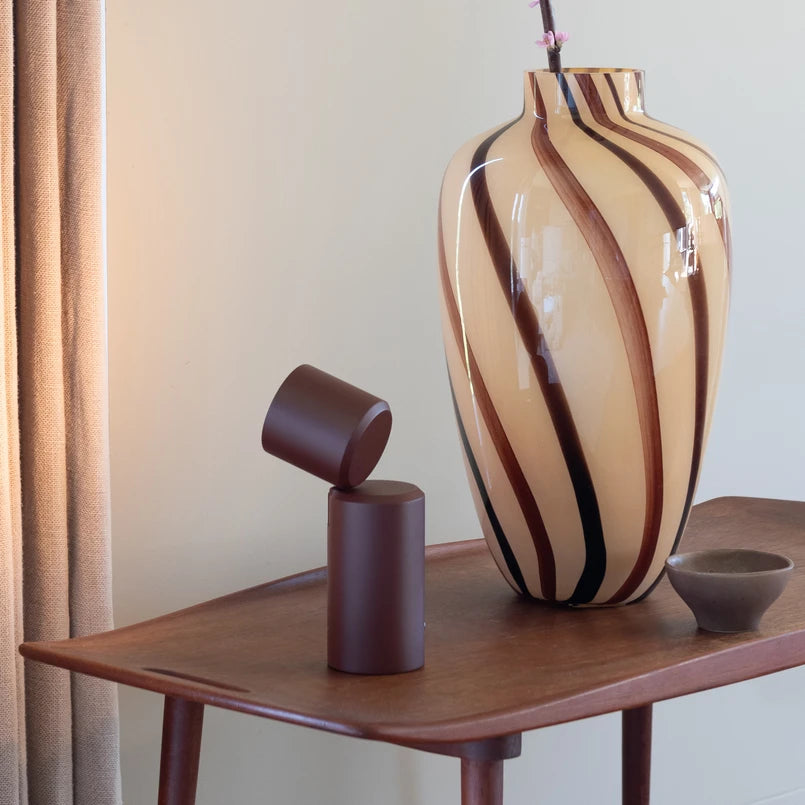 It's About Romy - Lampe / applique Milan - Bourgogne - LED - Rechargeable port USB - H19