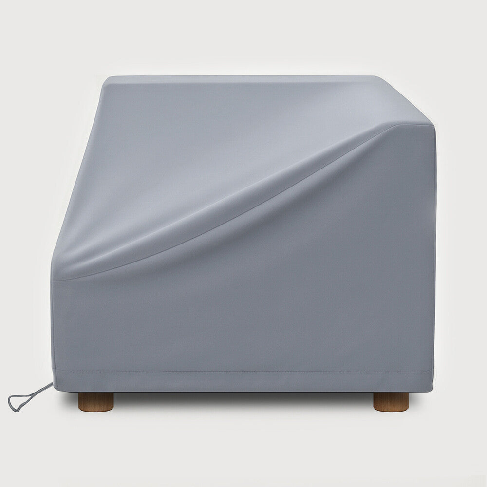 Ethnicraft - Outdoor - Canapé Monocle - Housse de protection - Element avec accoudoir - 83 x 83 x H70