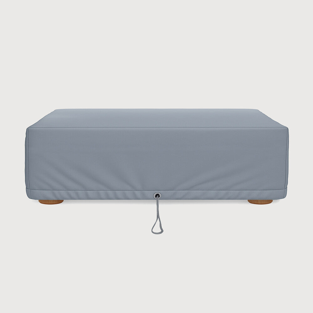 Ethnicraft - Outdoor - Canapé Monocle - Housse de protection - Table Basse - 83 x 83 x H18