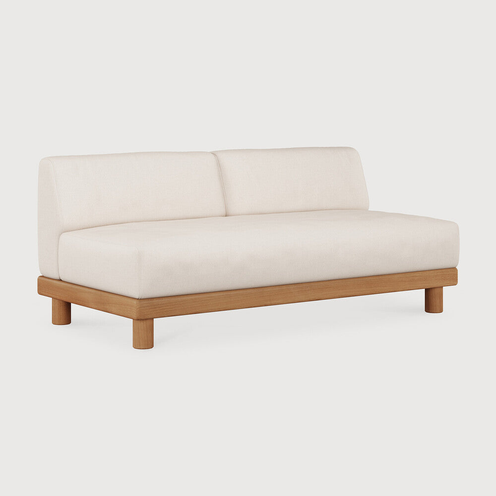 Ethnicraft - Outdoor - Monocle - Canapé modulaire - Element deux places