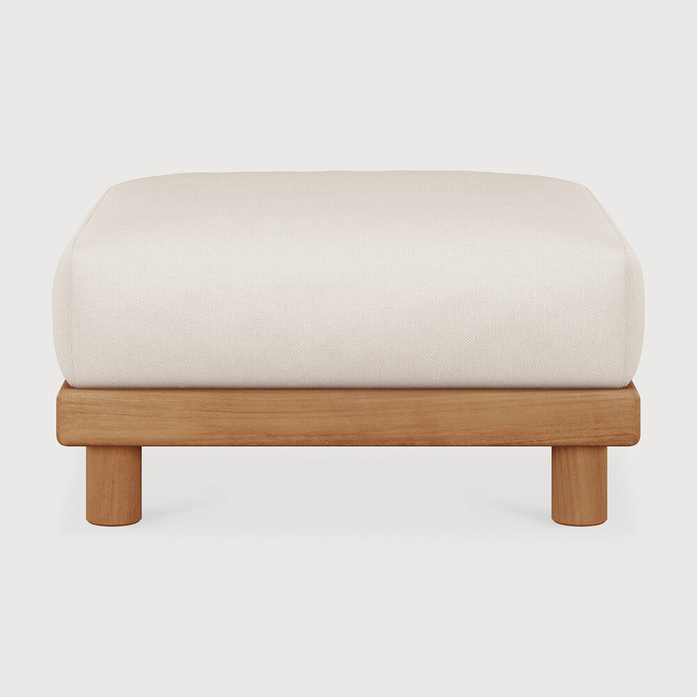 Ethnicraft - Outdoor - Monocle - Canapé modulaire - Element Repose-Pieds