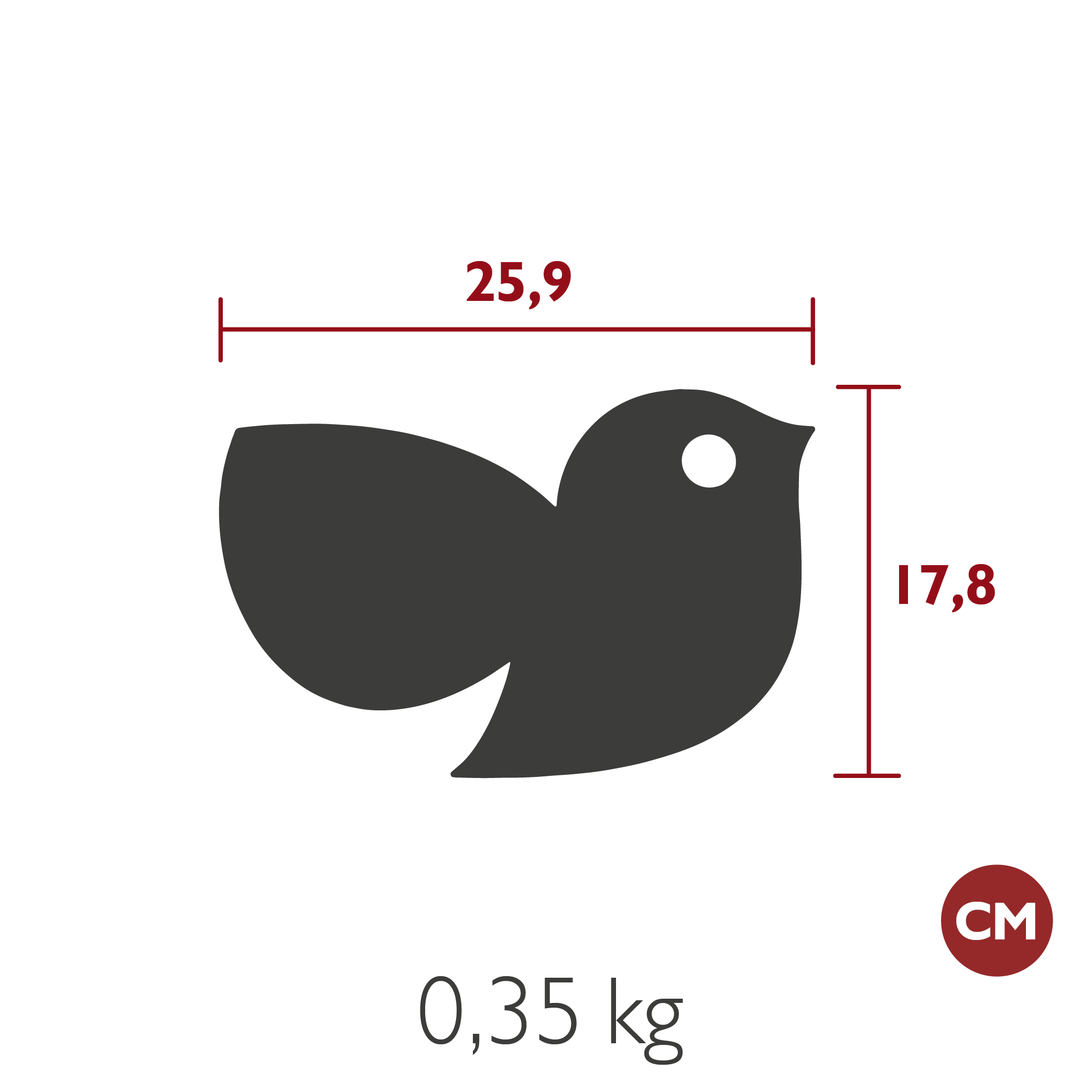 Fermob - Dessous de Plat Picoti - Orange Confite