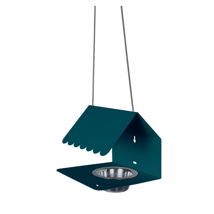 Fermob - PICOTI - Mangeoire pour oiseaux - Bleu Acapulco