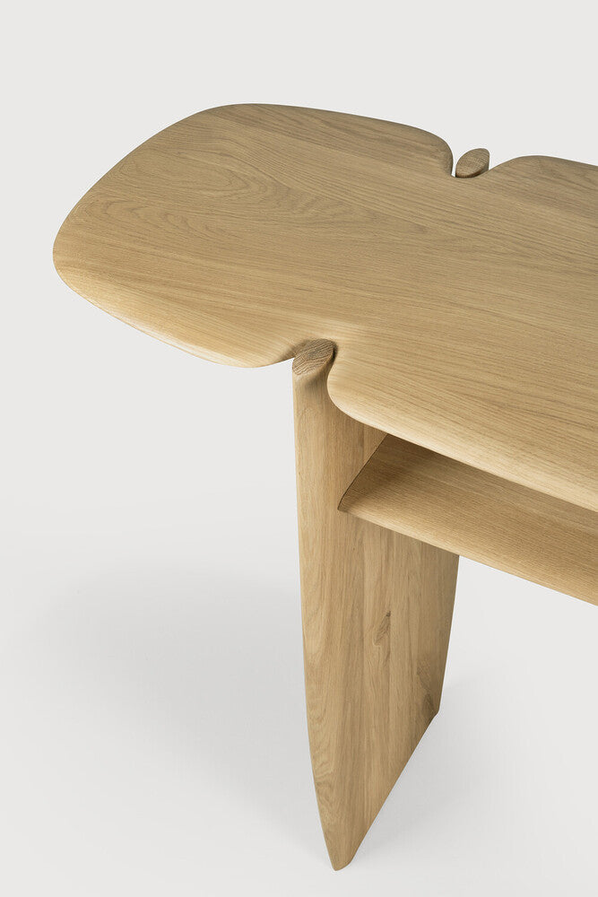 Ethnicraft - Console "PI" - Chêne massif - Huilé - 130 x 40 x H75