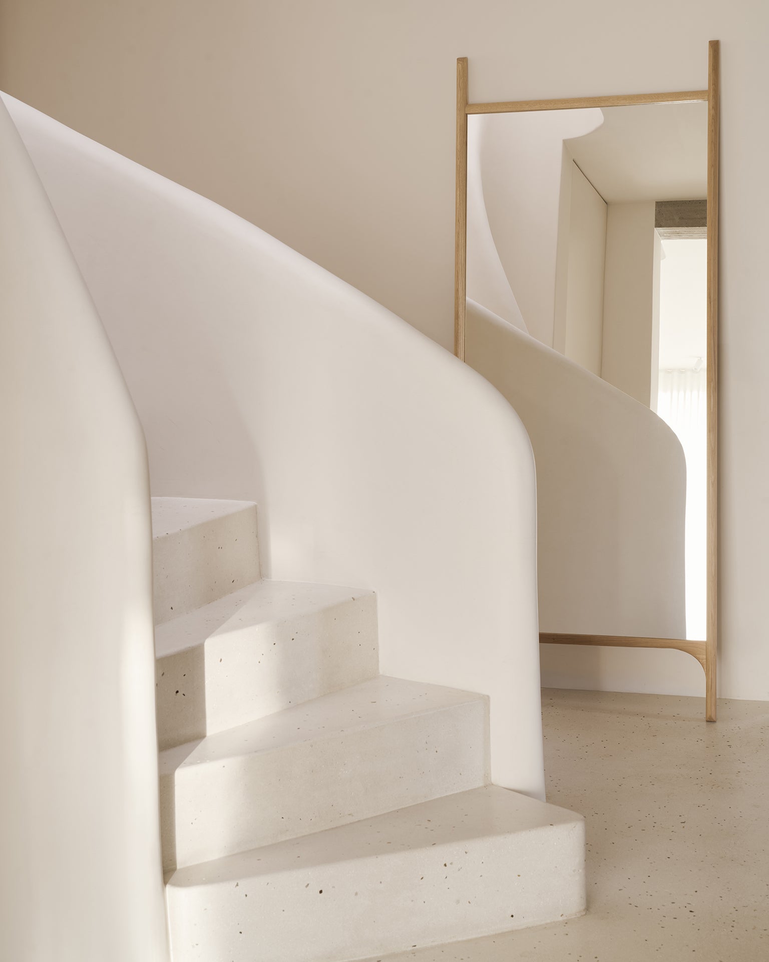 Ethnicraft - Miroir PI - Chêne Huilé - 80 x 5 x 200