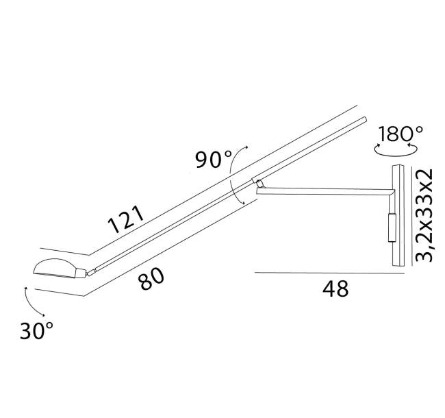 Stéphane Davidts - Pollux - Applique murale