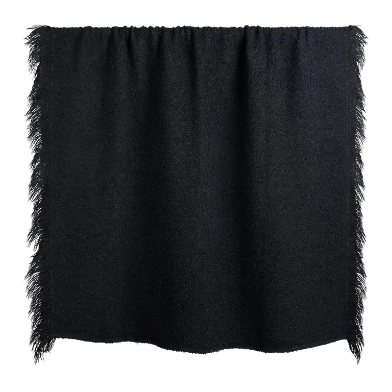 Ethnicraft - Plaid Alpone - Black - 140 x 195