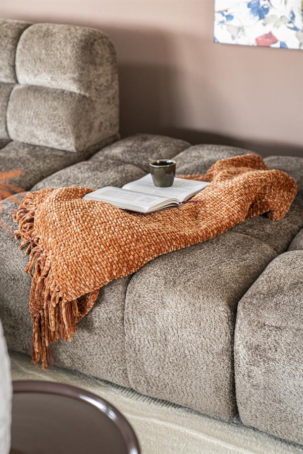 By-Boo - Plaid Hyde - Terracotta - 170 x 130