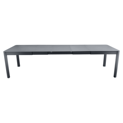 Fermob - Ribambelle - Table XL - 149/299 x 100 x H74 - Carbone