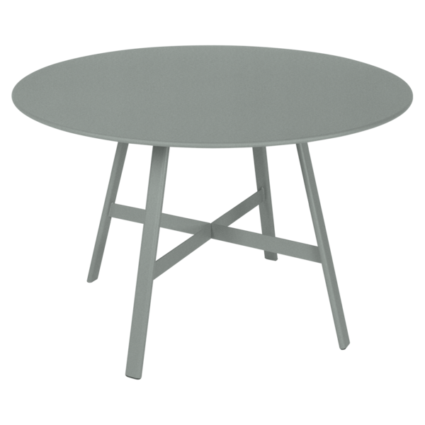 Fermob - SO'O - Table Ronde - Diam. 117 cm - Gris Lapilli - Déstockage (-20%)