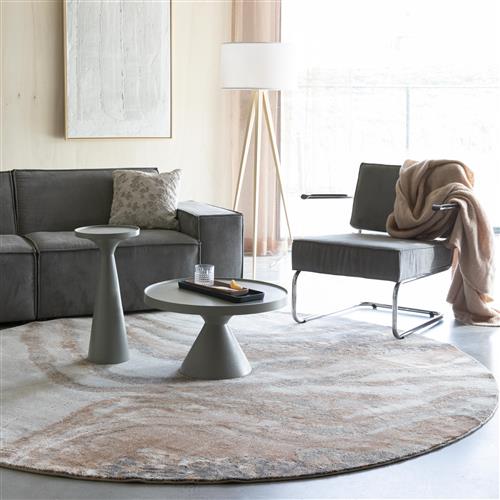 Zuiver - Tapis Solar rond - diamètre 240 - (-30%) - Déstockage