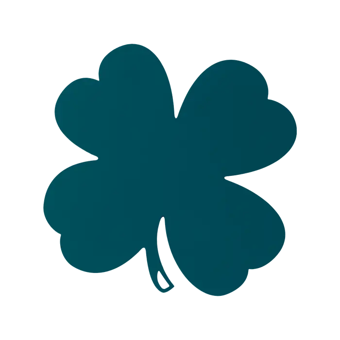 Fermob - Dessous de Plat Trèfle - Bleu Acapulco