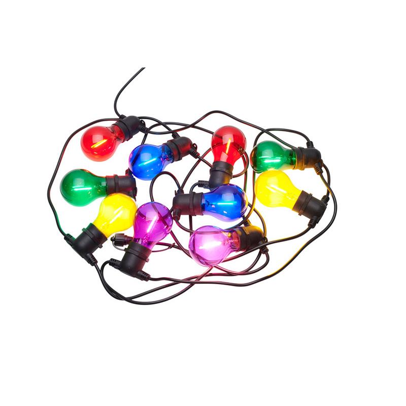 Sirius - Guirlande colorée Tobias - Extension - 10 LED - 4,5m