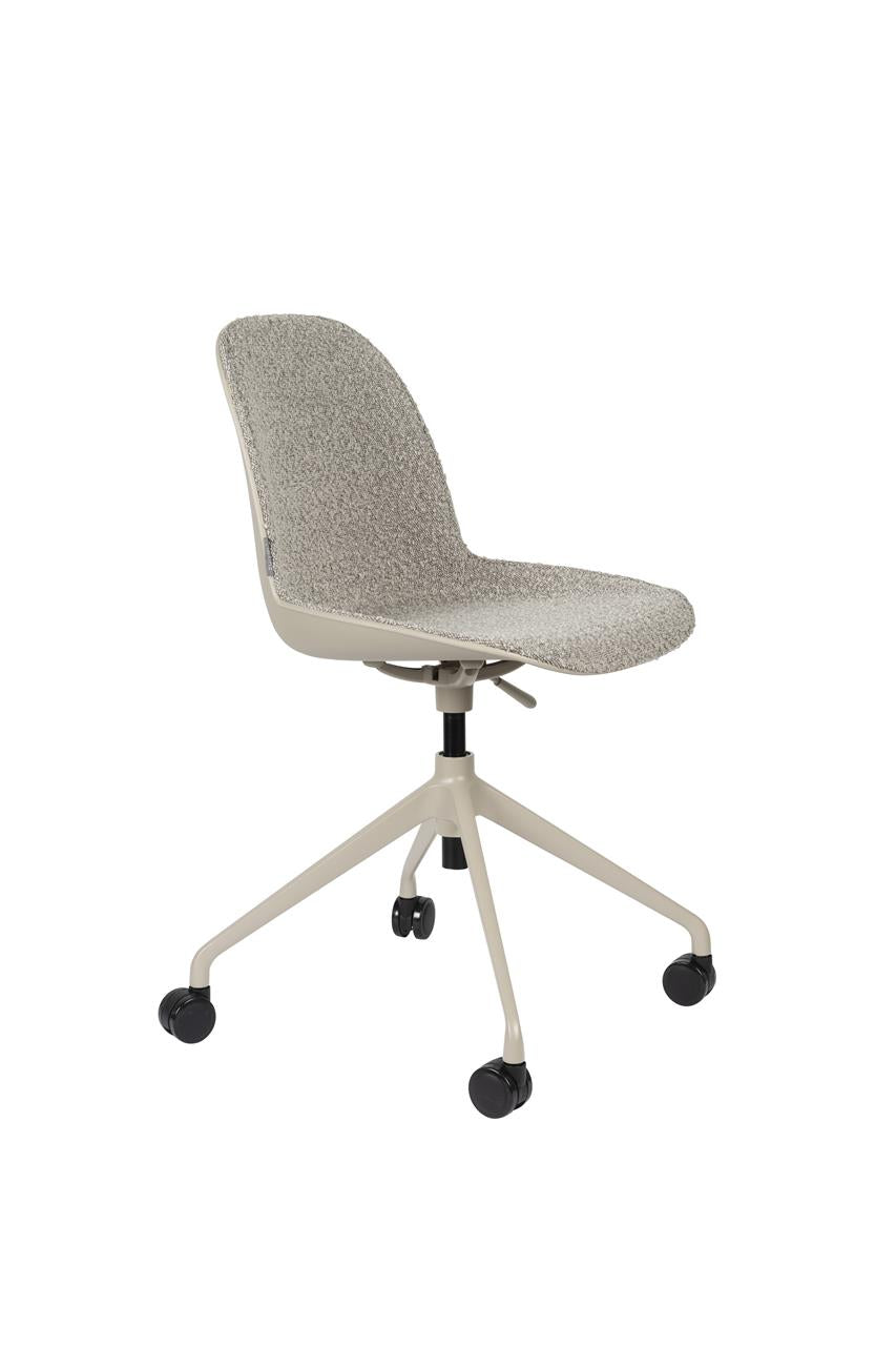 Zuiver - Chaise de Bureau Albert Kuip - Vert, Blanc ou Taupe