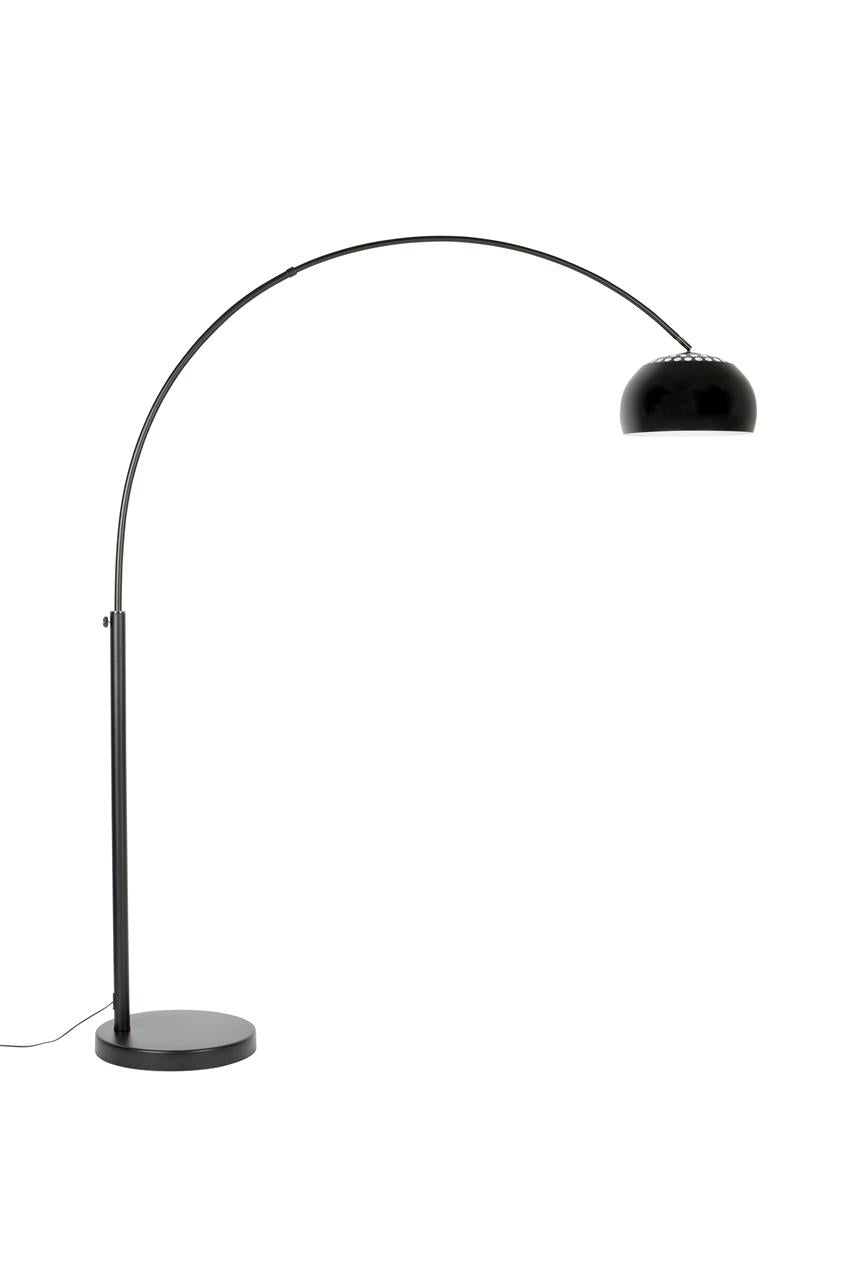 Zuiver - Bow - Lampe sur pied - Noire - 190/205 x H39