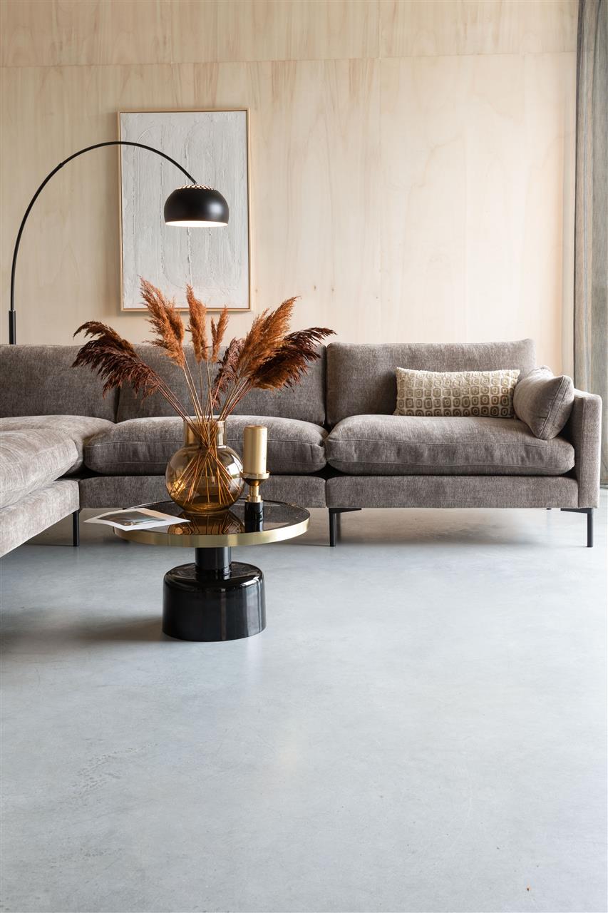 Zuiver - Lampe sur pied Bow "Black" - 190/205 x H39