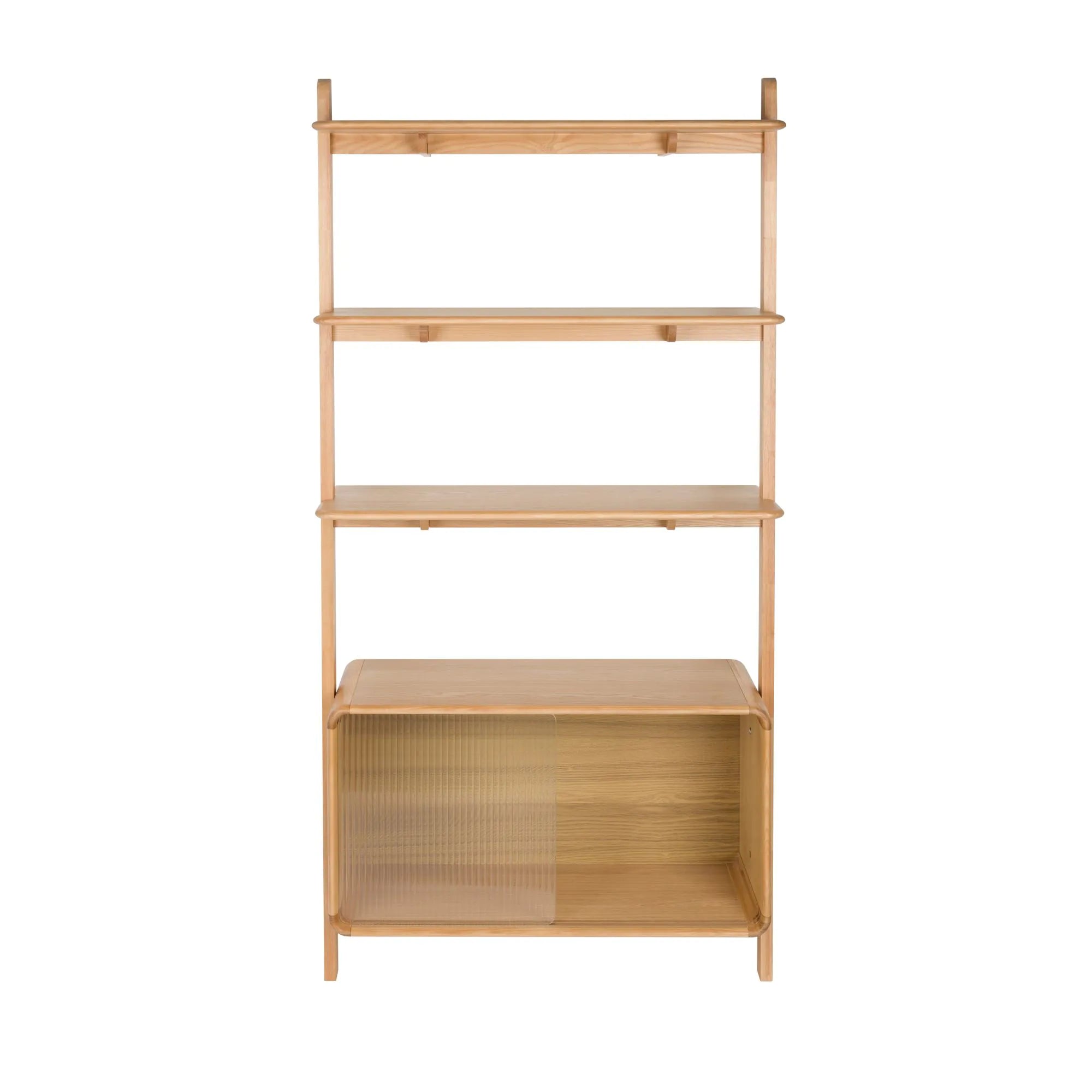 Zuiver - Rise - Etagère murale - 90 x H180 - Naturel ou Noyer