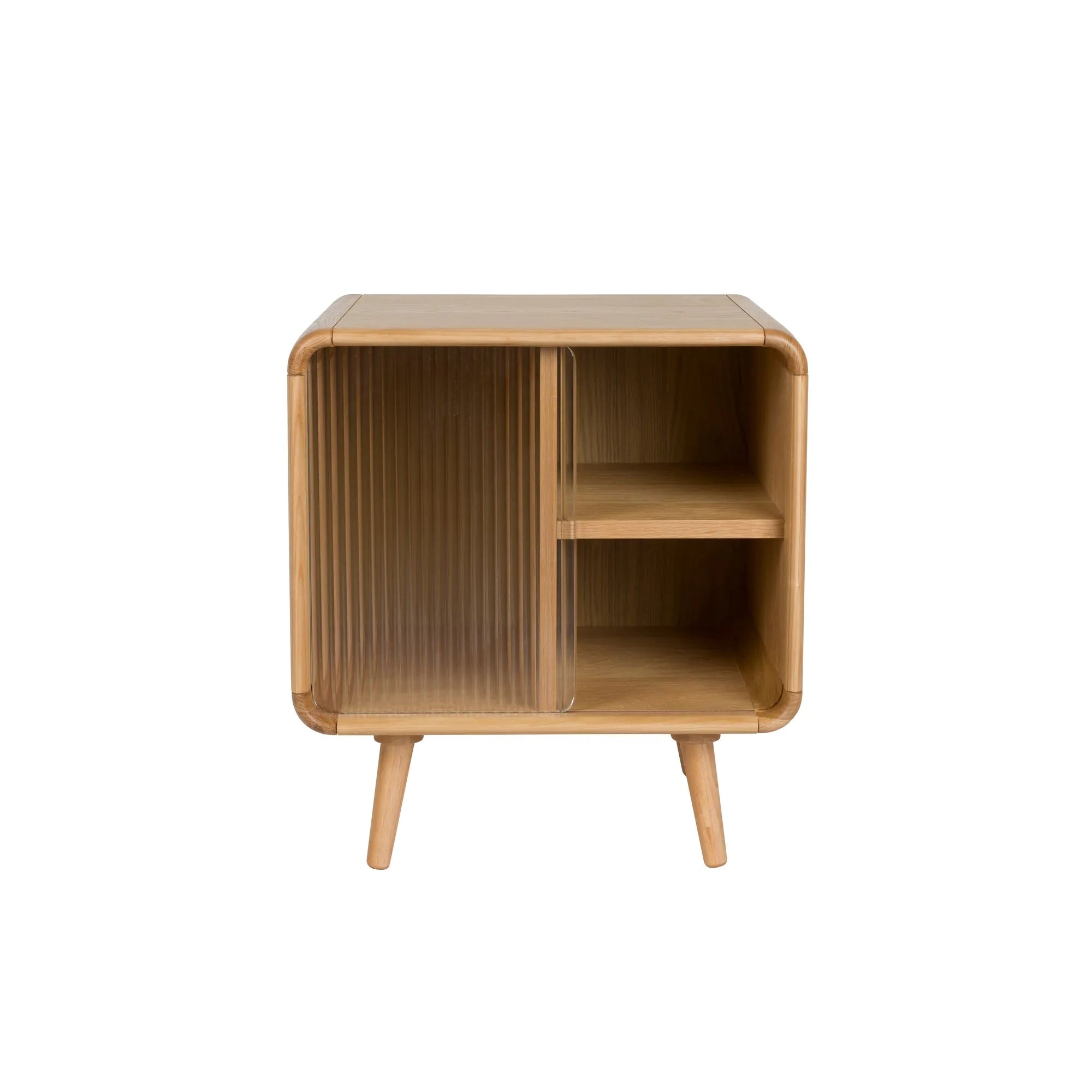 Zuiver - Rise - Table d'appoint - 40 x 50 x H55 - Naturel ou Noyer
