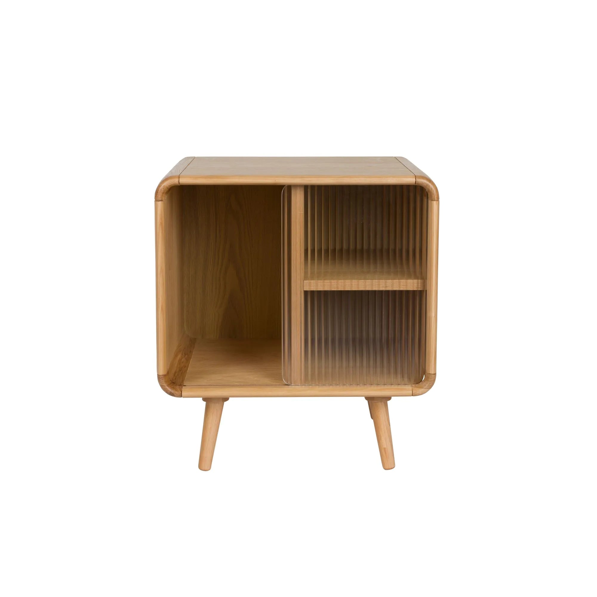 Zuiver - Rise - Table d'appoint - 40 x 50 x H55 - Naturel ou Noyer
