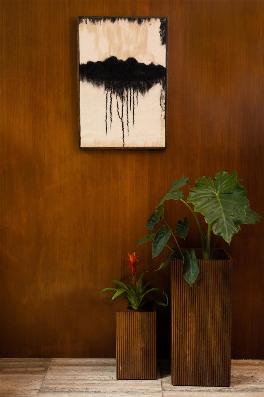 Dutchbone - Tableau Avanish - Feutre - Dim. 84 x 59