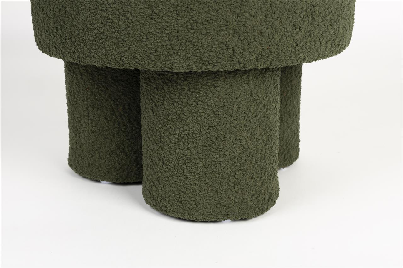 Zuiver - Marcos - Tabouret - Vert, Rouille ou Blanc - Diamètre 40 x H45