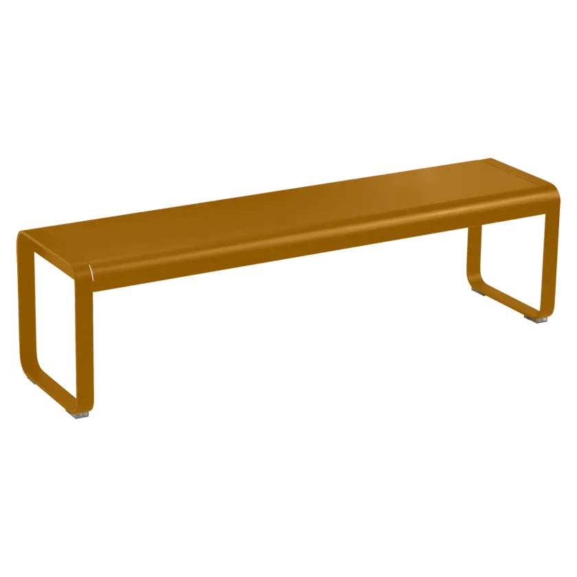 Fermob - Bellevie - Banc 3 places sans dossier - Pain d'Epice (En stock)