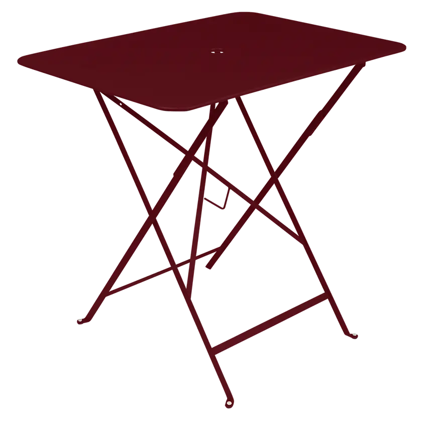Fermob - Bistro - Table - 77 x 57 x H74 - Acier - Cerise Noire