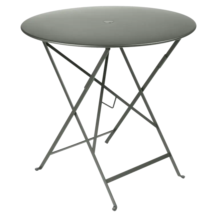 Fermob - Bistro - Table Ronde - Diamètre 77 cm - Acier - Romarin (En Stock)