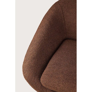 Ethnicraft – Barrow – Fauteuil Barrow – Tissu Copper