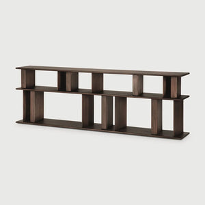 Ethnicraft – Block – Console De Canape Block – Acajou espresso matte