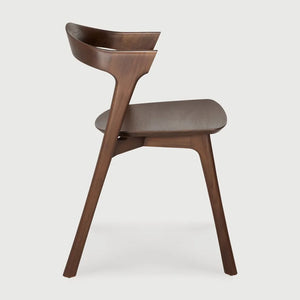 Ethnicraft – Bok – Chaise Bok – Teck brun - Sans revêtement