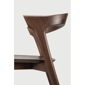 Ethnicraft – Bok – Chaise Bok – Teck brun - Sans revêtement